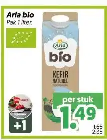 Dekamarkt Arla bio aanbieding
