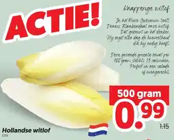 Dekamarkt Hollandse witlof aanbieding