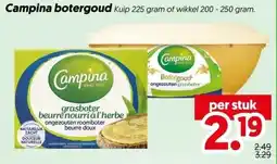 Dekamarkt Campina botergoud aanbieding
