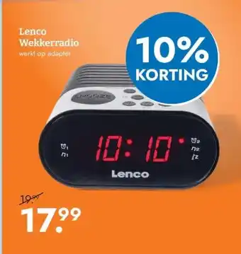 Lenco Wekkerradio