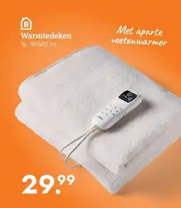 Blokker Warmtedeken aanbieding