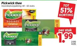 Dekamarkt Pickwick thee aanbieding