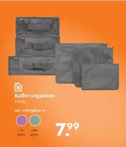 Blokker Koffer organizer aanbieding