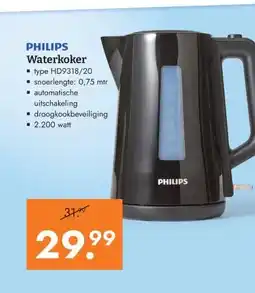 Blokker PHILIPS Waterkoker aanbieding