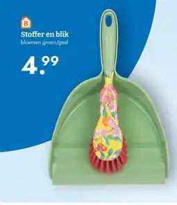 Blokker Stoffer en blik aanbieding
