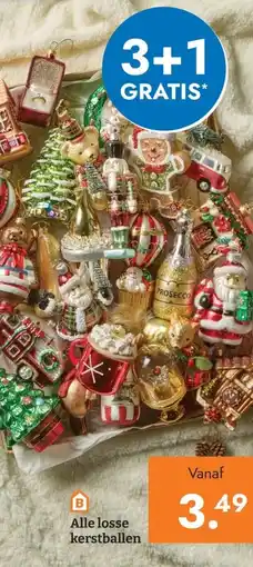 Blokker Alle losse kerstballen aanbieding