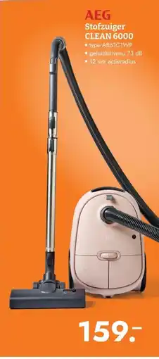 Blokker AEG Stofzuiger CLEAN 6000 aanbieding