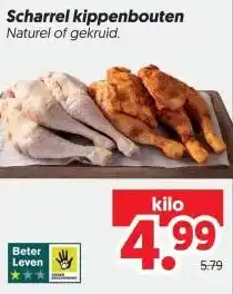 Dekamarkt Scharrel kippenbouten aanbieding