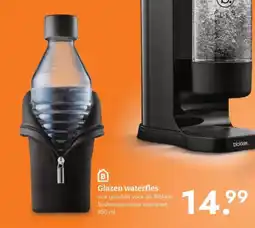 Blokker Glazen waterfles aanbieding