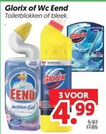 Dekamarkt Glorix of Wc Eend aanbieding