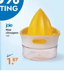 Blokker Joie Mini citruspers aanbieding