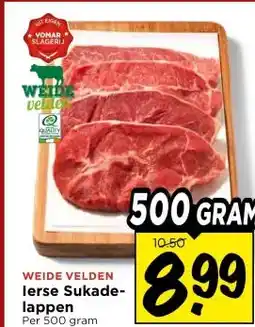 Vomar Voordeelmarkt WEIDE VELDEN lerse Sukade- lappen aanbieding