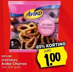 Vomar Voordeelmarkt DIEPVRIES Aviko Churros aanbieding