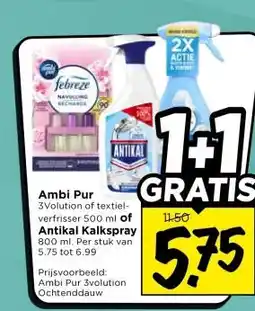 Vomar Voordeelmarkt Ambi Pur of Antikal Kalkspray aanbieding