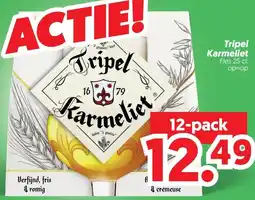 Dekamarkt Tripel Karmeliet aanbieding