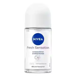 Trekpleister NIVEA Fresh Sensation Deodorant Roller aanbieding