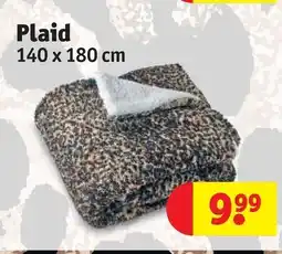 Kruidvat Plaid aanbieding