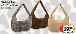 Kruidvat Suède tas aanbieding