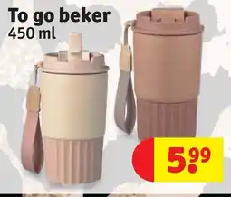Kruidvat To go beker aanbieding