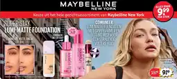 Kruidvat Super Stay Lumi-Matte Foundation aanbieding