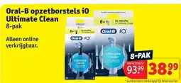 Kruidvat Oral-B opzetborstels i0 Ultimate Clean aanbieding