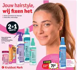 Kruidvat Kruidvat haarstyling aanbieding