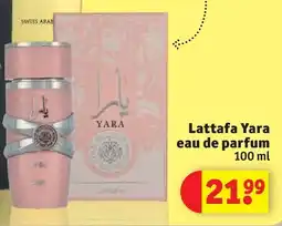 Kruidvat Lattafa Yara eau de parfum aanbieding