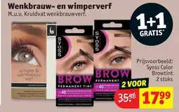 Kruidvat Syoss Color Browtint aanbieding