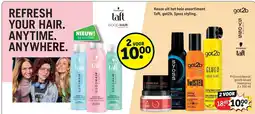 Kruidvat Haarspray en stylingproducten aanbieding