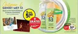 Kruidvat Fa Deodorant en Douche aanbieding