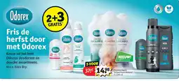 Kruidvat Odorex Deodorant en Douche aanbieding