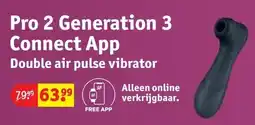 Kruidvat Satisfyer Pro 2 Generation 3 Connect App aanbieding