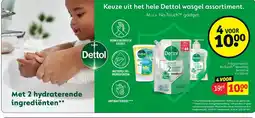 Kruidvat Dettol Wasgel aanbieding