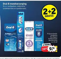 Kruidvat Oral-B Mondverzorging aanbieding
