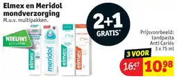 Kruidvat Elmex en Meridol Mondverzorging aanbieding
