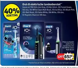 Kruidvat Oral-B Elektrische Tandenborstel aanbieding