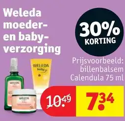Kruidvat Weleda Moeder en Baby Verzorging aanbieding