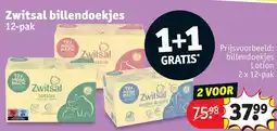 Kruidvat Zwitsal Billendoekjes aanbieding