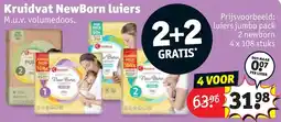 Kruidvat Kruidvat NewBorn Luiers aanbieding