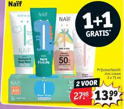 Kruidvat Naïf Baby & Kids Producten aanbieding