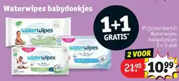 Kruidvat Waterwipes Babydoekjes aanbieding