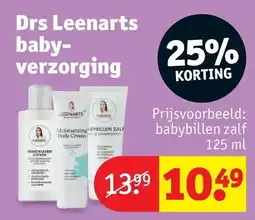 Kruidvat Drs Leenarts Babyverzorging aanbieding