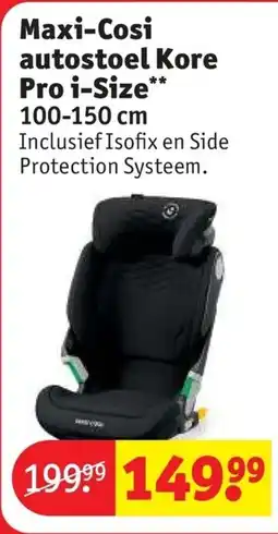 Kruidvat Maxi-Cosi autostoel Kore Pro i-Size aanbieding