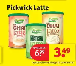 Kruidvat Pickwick Latte aanbieding