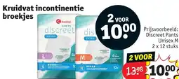 Kruidvat Kruidvat Incontinentie Broekjes aanbieding