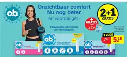 Kruidvat o.b. Tampons aanbieding