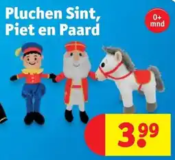 Kruidvat Pluchensint, Piet en Paard aanbieding