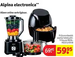 Kruidvat Alpina Electronica aanbieding