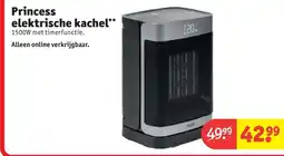 Kruidvat Princess elektrische kachel aanbieding