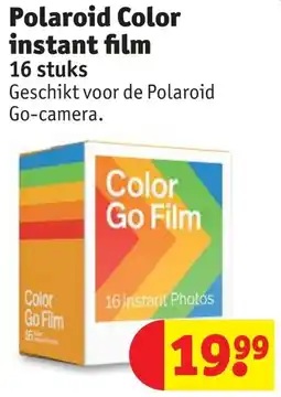 Kruidvat Polaroid Color instant film aanbieding